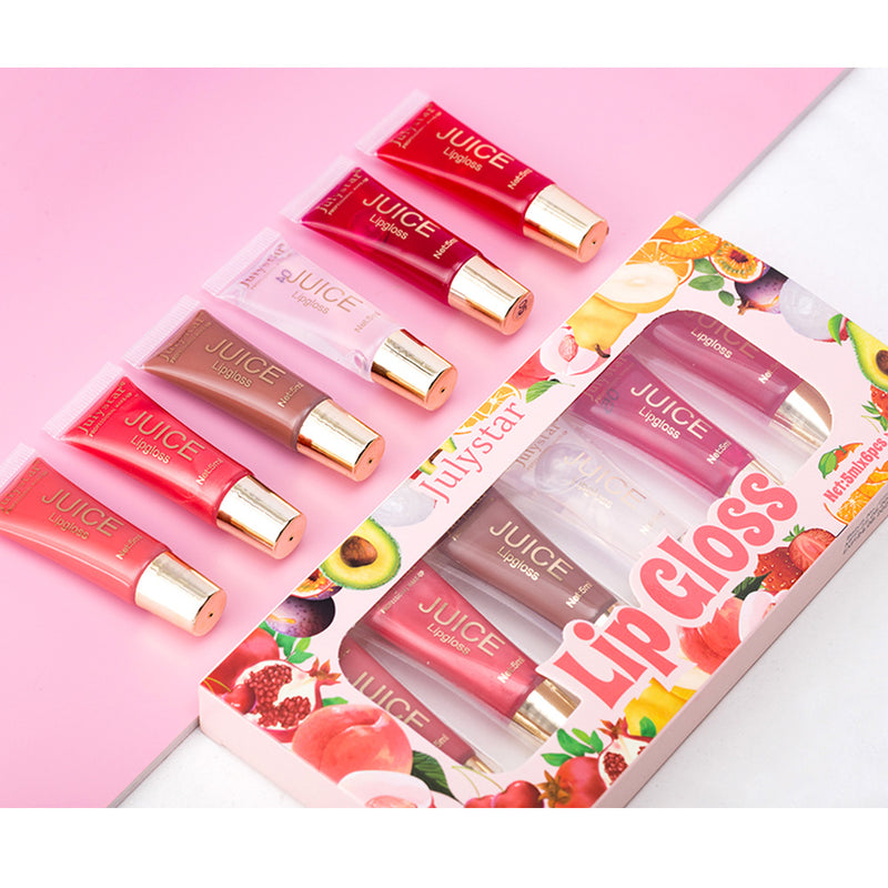 6 Pieces Long lasting Lip Oil