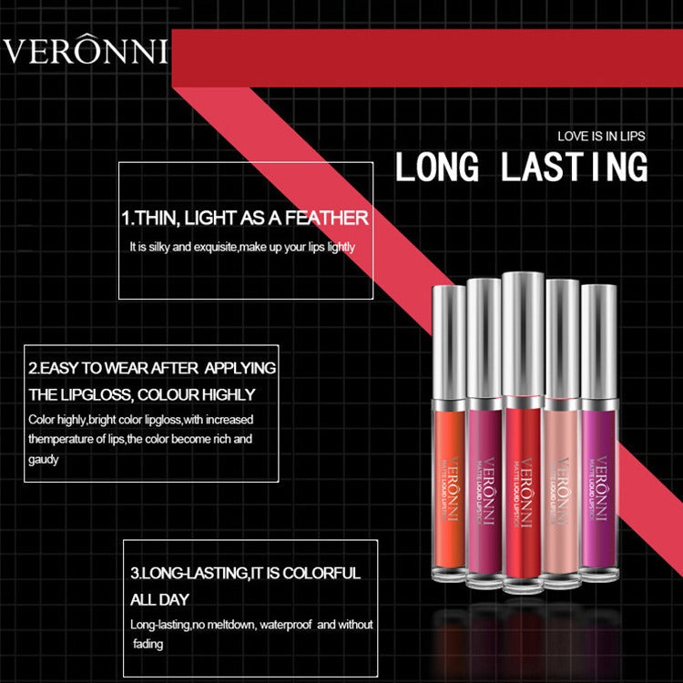 Velvet Liquid Lipstick Set