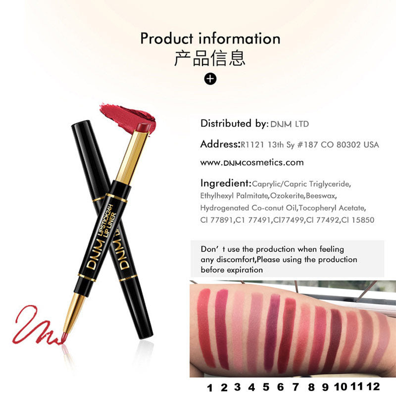 Matte Lipstick & Lip Liner