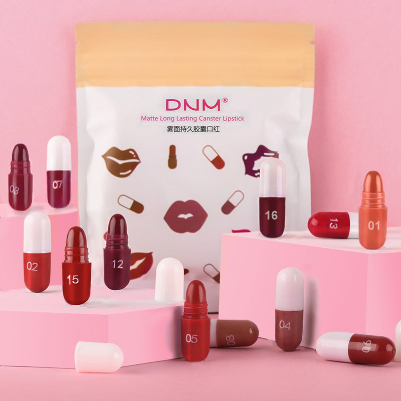 18 Color Capsule Lipstick