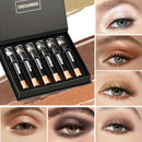 6-Color Waterproof Eyeshadow