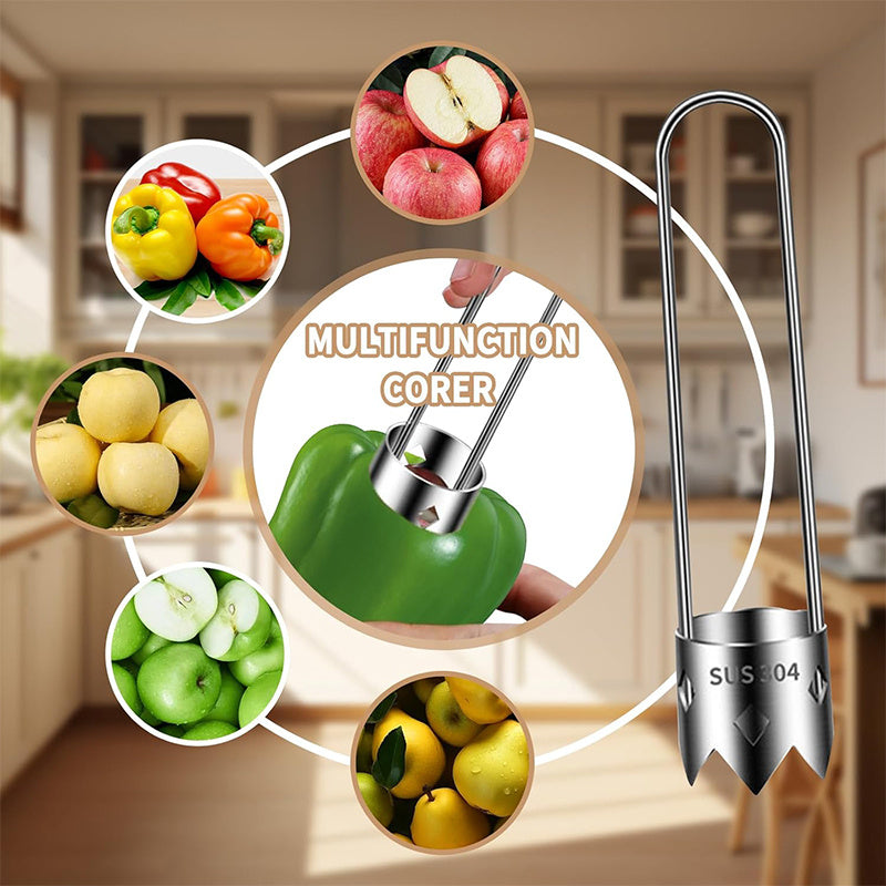 Upgraded Bell Pepper Corer & Seed Remover