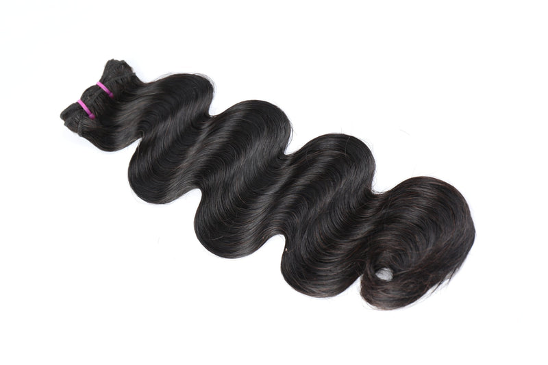 Beumax Double Drawn 12A Grade Body Wave BUNDLES with CLOSURES &
