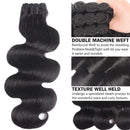 Beumax Double Drawn 12A Grade Body Wave BUNDLES with CLOSURES &