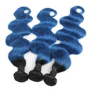 10A Grade Blue Body Wave BUNDLES with CLOSURES & FRONTALS