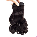 10A Grade 3/4 Curly tip Fumi Human Hair bundles with 4x4 Closures & 13