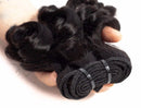10A Grade 3/4 Curly tip Fumi Human Hair bundles with 4x4 Closures & 13