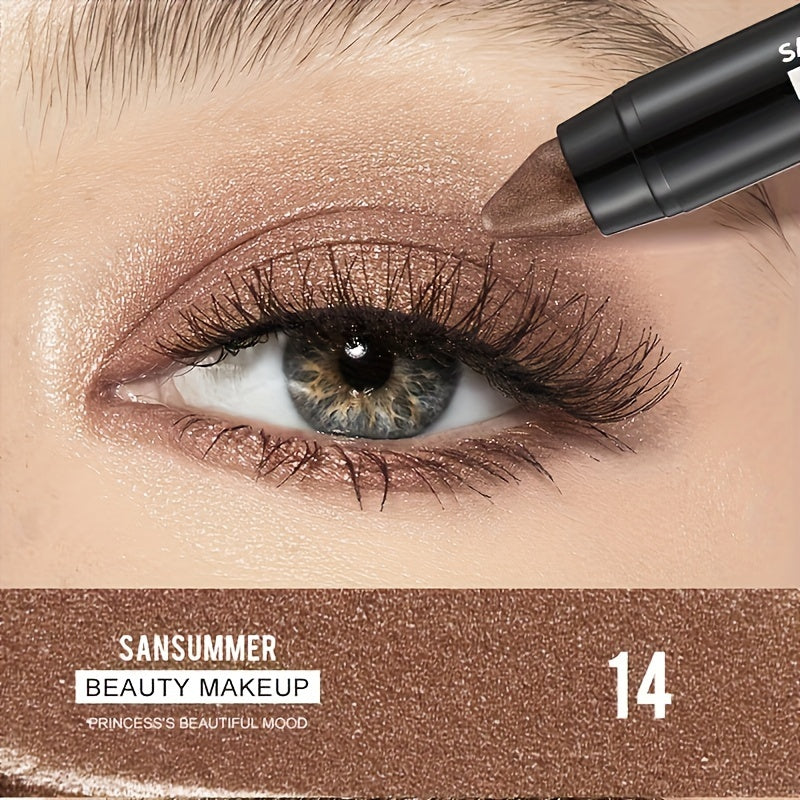 6-Color Waterproof Eyeshadow