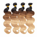 10A Grade #1B/4/30 Body Wave #1B/4/27 BUNDLES with CLOSURES & FRONTALS