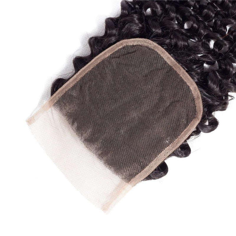 10A Grade Water Wave 4x4 Brazilian 5x5 Lace 6x6 Closure Remy Human Hai