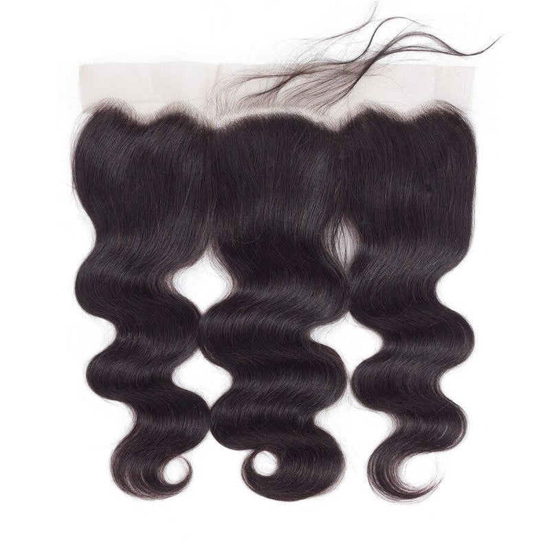 10A Grade FREE PART 13x4 Lace Frontal Remy Human Hair Closure With Bab