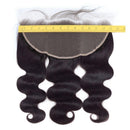 10A Grade FREE PART 13x4 Lace Frontal Remy Human Hair Closure With Bab