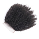 10A Grade Afro Kinky Curly 4x4 Brazilian 5x5 Lace 6x6 Closure Remy Hum