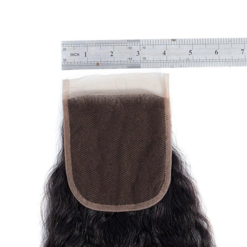 10A Grade Kinky Straight 4x4 Brazilian 5x5 Lace 6x6 Closure Remy Human