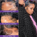 Beumax 13x6 Water Wave Lace Frontal Human Hair Wigs