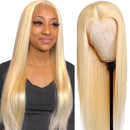 Straight 613 Transparent 13x4 Lace Frontal Wig 4x4 Closure Wig 13x6x1