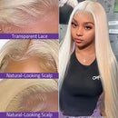 Straight 613 Transparent 13x4 Lace Frontal Wig 4x4 Closure Wig 13x6x1