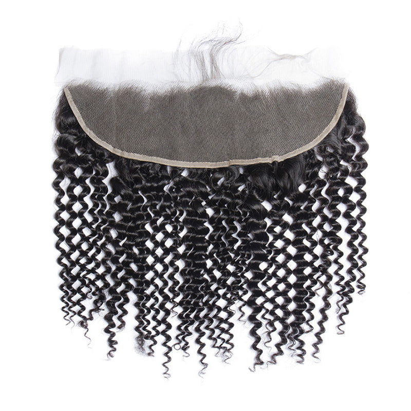 10A Grade MIDDLE PART HD Transparent 13x4 Lace Frontal Closure All Tex