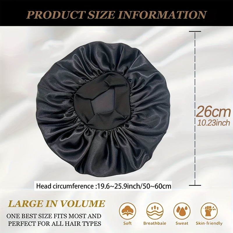 Soft Satin Sleep Bonnets