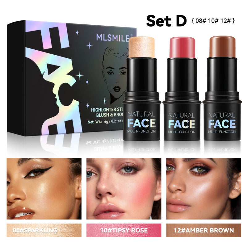 Waterproof Contour Stick Trio