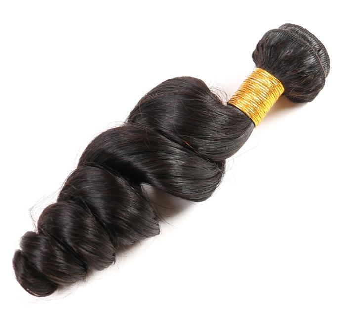 10A Grade 1/3/4 Loose Wave Brazilian Human Hair Bundles