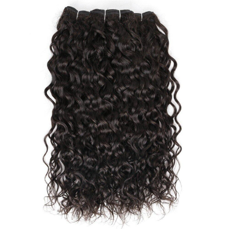 Super Double Drawn 12A Grade Water Wave BUNDLES with CLOSURES & FRONTA