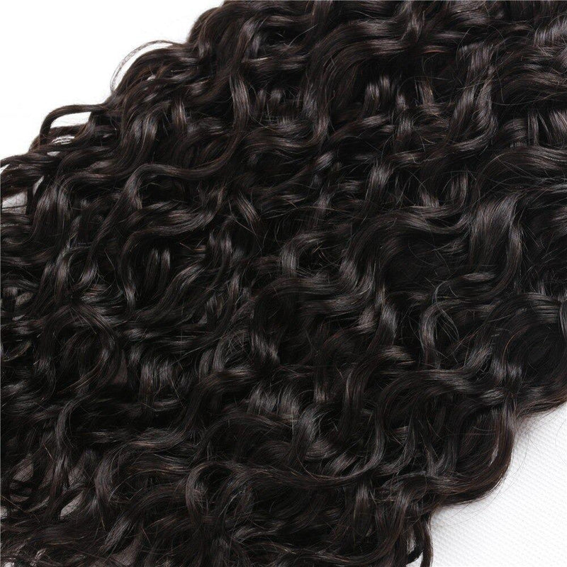 Super Double Drawn 12A Grade Water Wave BUNDLES with CLOSURES & FRONTA