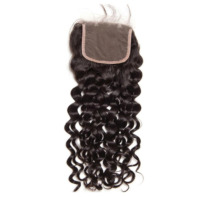 Super Double Drawn 12A Grade Water Wave BUNDLES with CLOSURES & FRONTA