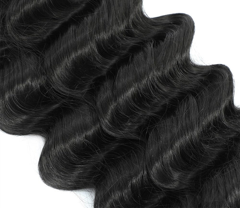 10A Grade 1/3/4 Loose Body Wave Weave Peruvian Human Hair Extension Bu