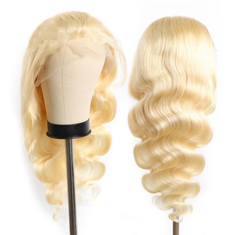 Body Wave 613 Transparent Lace 13x4 Frontal Wig 4x4 Closure Wig