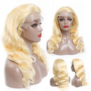 Body Wave 613 Transparent Lace 13x4 Frontal Wig 4x4 Closure Wig
