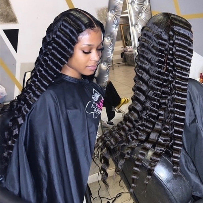 BeuMax 10A Grade 3/4 Loose deep Wave  Bundles with 4x4 Closure