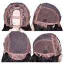 U Part Wig Kinky Straight Human Hair Wigs For Black Women Brazilian Re