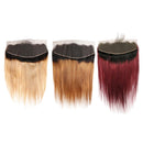 HD Lace Frontal 13x4 4x4 Ombre Closure Straight Lace Frontal Brazilian