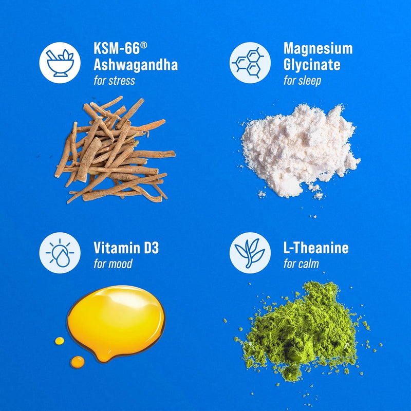 Supercalm Powdered Drink Mix Raspberry Lemonade, Relaxation Focus, 20ct