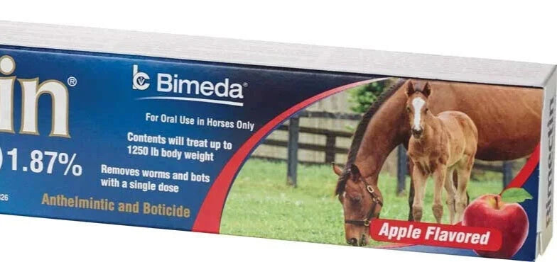 New one pack In Box Paste Horse Dewormer Apple Flavor