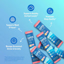 Supercalm Powdered Drink Mix Raspberry Lemonade, Relaxation Focus, 20ct