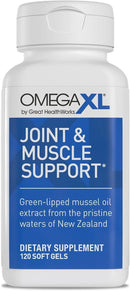OmegaXL Joint Support Supplement - Natural Muscle 120 Count (Pack of 1)