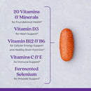 New Chapter Every Man's One Daily 55+ Multivitamin Tablets - 48 Count