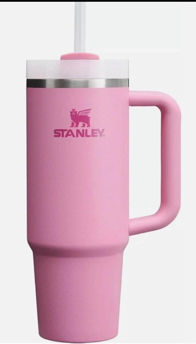 BRAND NEW IN BOX STANLEY THE 40OZ QUENCHER H2.0 FLOWSTATE™ TUMBLER IN PEONY