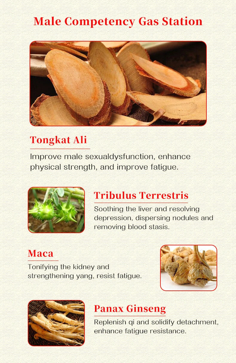 100% natural high quality energy tablets to relieve fatigue and enhance vitality