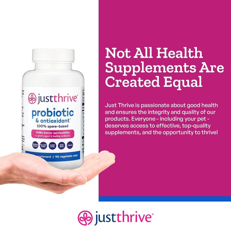 Just Thrive Probiotic & Antioxidant Capsule (90 Count)