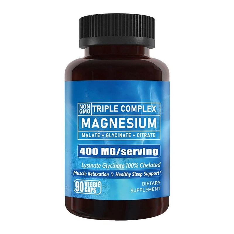 1~3PACK T riple Complex Magnesium Capsules ,90 Counts