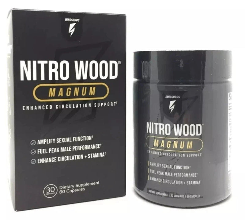 NEW Inno Supps Nitro Wood Magnum Circulation Support 60ct InnoSupps