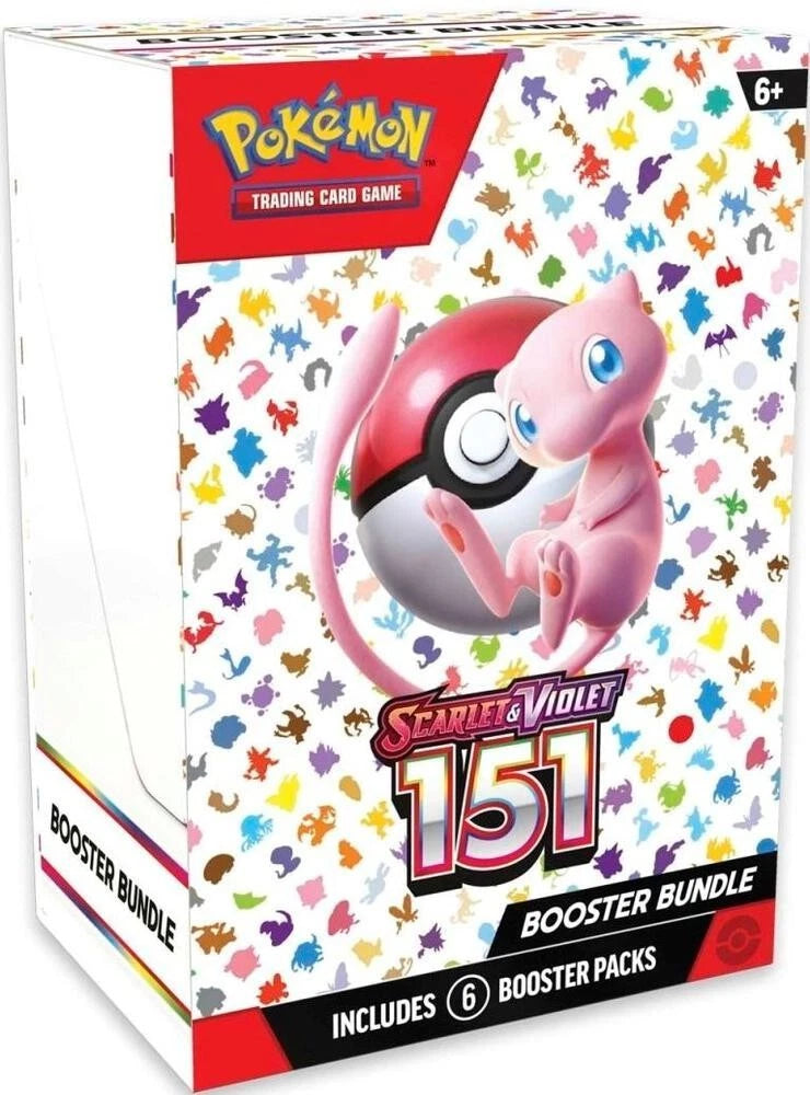 Pokemon TCG Scarlet & Violet 151 Booster Bundle Sealed New (6 packs)