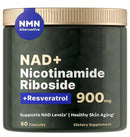 NAD+ Supplement for Anti-Aging Energy Focus & Nicotinamide Riboside Resveratrol