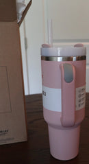 Stanley 40oz. Quencher H2.0 FlowState Tumbler- PINK DUSK