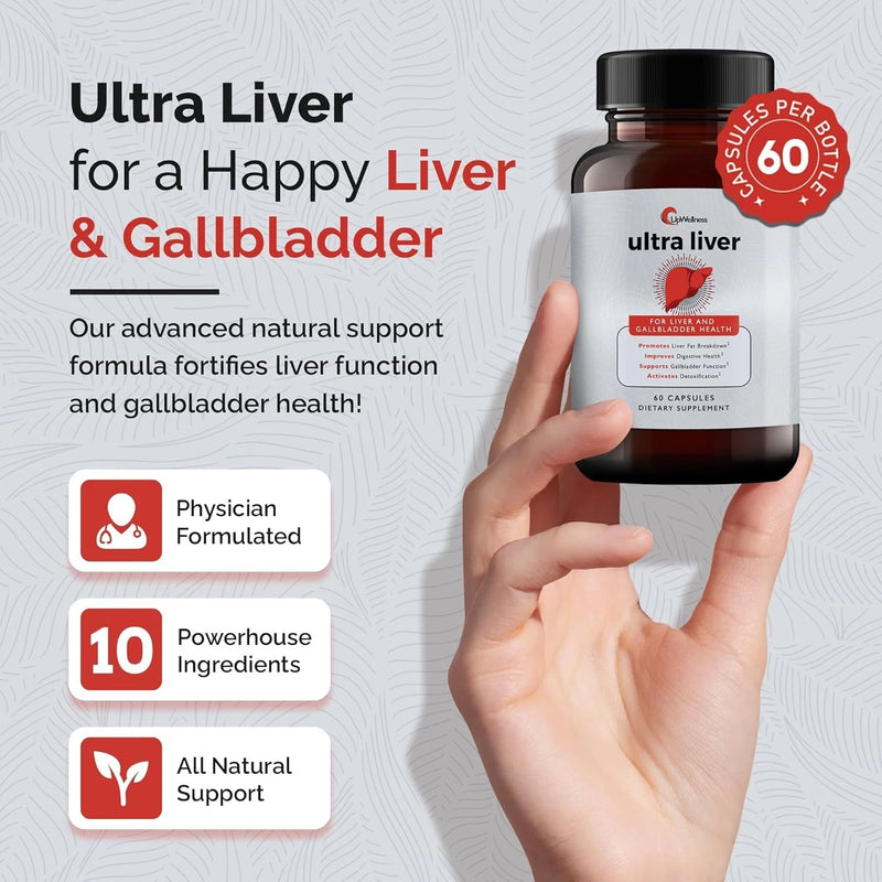 Ultra Liver Supplement for Liver Support and Gallbladder Support Detox & Repair