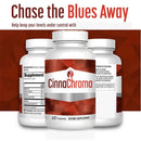 CinnaChroma 60 Cinnamon Capsules - Contains Chromium and Vanadium Pyridinate
