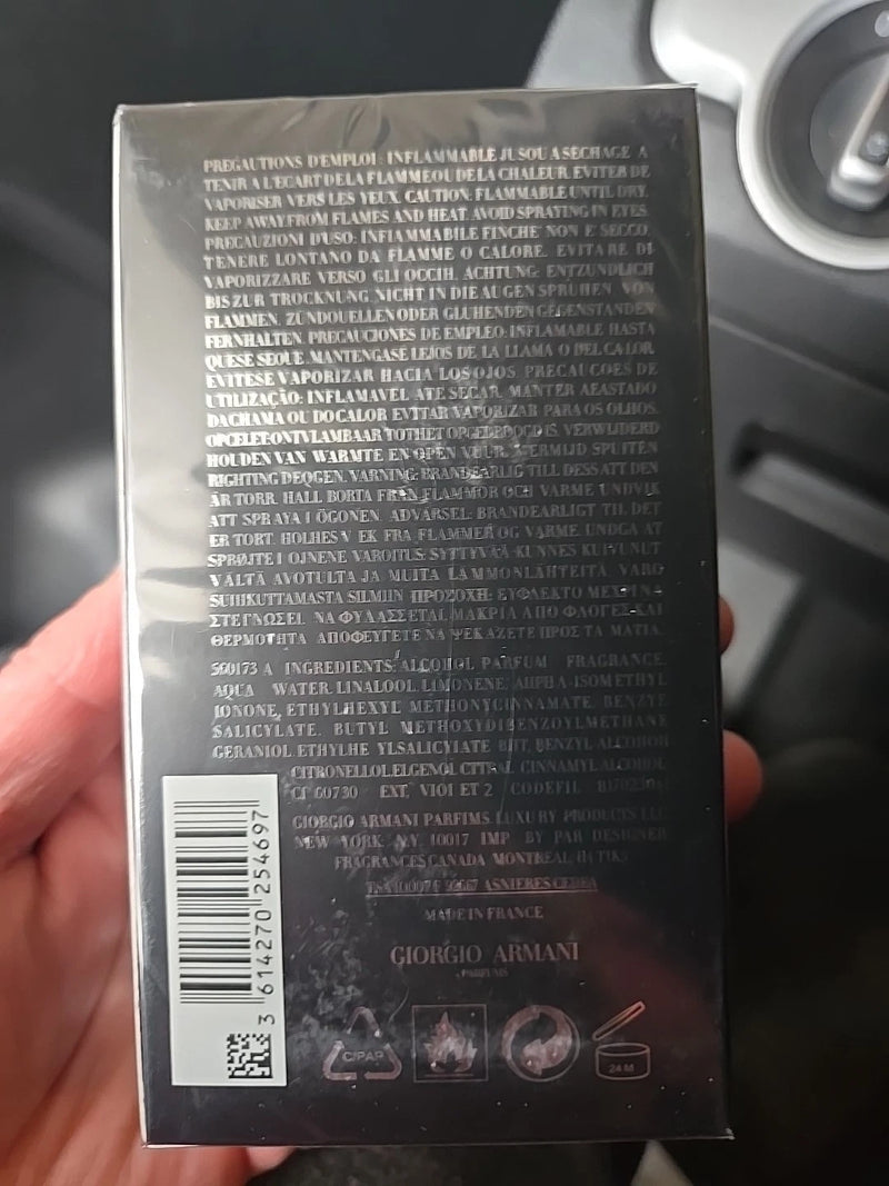 Acqua Di Gio Profumo by Giorgio Armani 3.4oz Cologne For Men